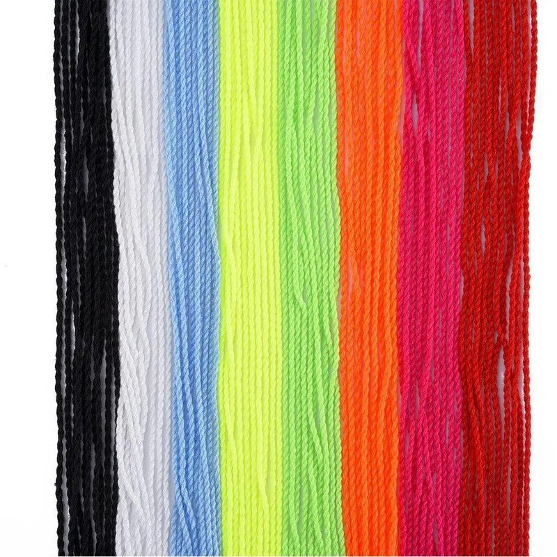 100 قطعة سلسلة البوليستر دائم متعدد الألوان برو بولي حبل تحمل سلسلة يو يو ماجيك شعوذة لعبة للأطفال الأطفال يويو لعبة