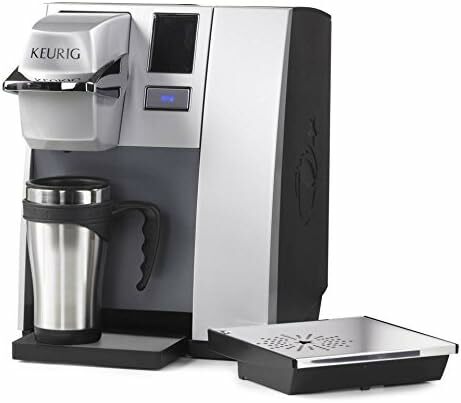 آلة صنع القهوة Keurig-K-Cup ، K155 ، مكتب برو ، كوب مفرد ، تجاري ، فضي