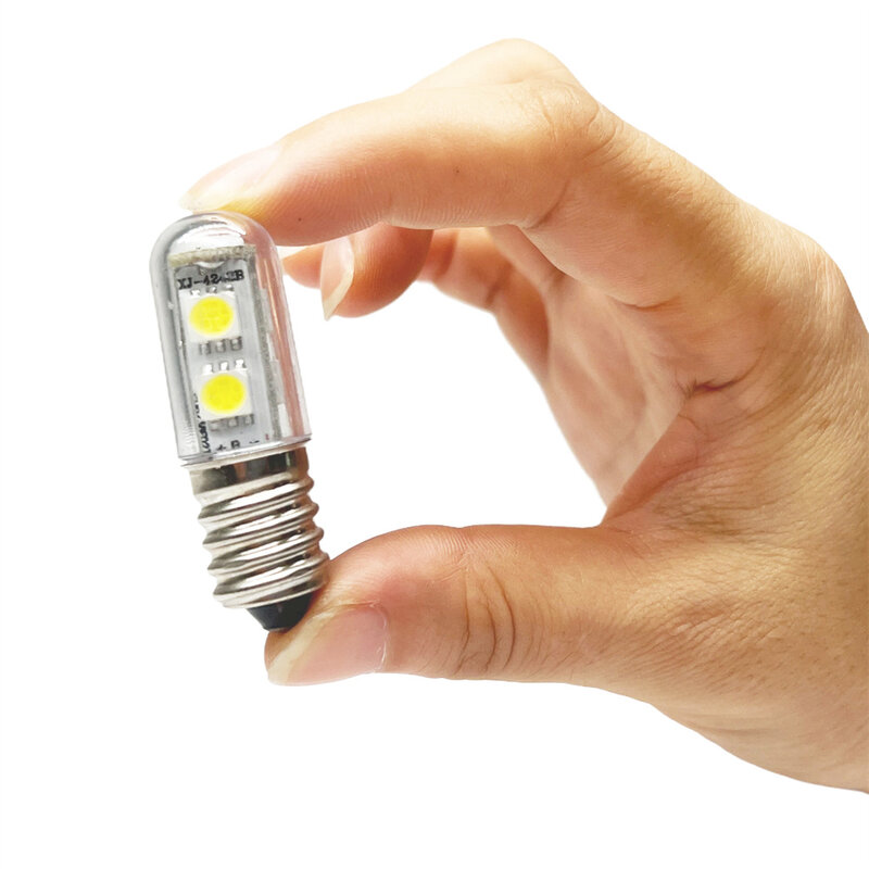 مصغر E14 LED الثلاجة ضوء لمبة SMD5050 0.5 واط 1 واط الثلاجة الميكروويف أفران المدى هود ليلة الجدول آلة الخياطة مصباح Lampada LED