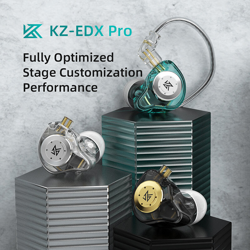 KZ-EDX برو ايفي سماعات ، باس سماعات ، في الأذن رصد ، سماعات الرياضة ، إلغاء الضوضاء سماعة ، وصول جديد