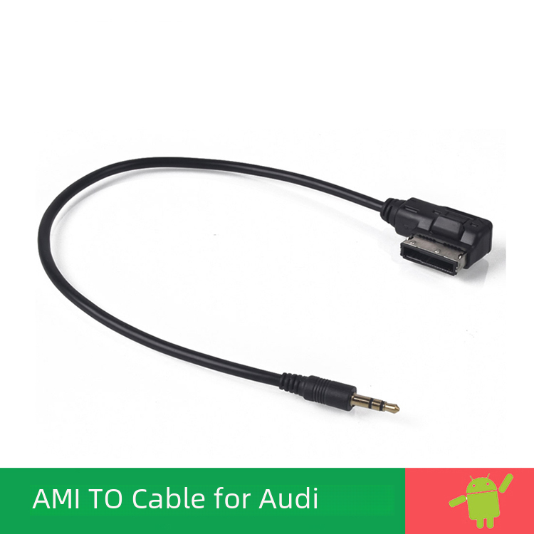 بونرود-زر وصلة الوسادة الهوائية خطر ، ملحقات إضافية لأودي ، AUX ، محول MP3 ، Audi Cable إلى صوفي