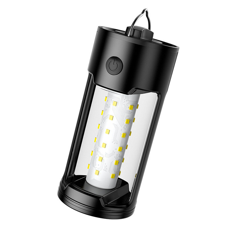 LED في الهواء الطلق التخييم أضواء الطوارئ USB 10 واط مقاوم للماء المحمولة هوك حتى خيمة التخييم مصباح انقطاع التيار ضوء العمل مصباح يدوي