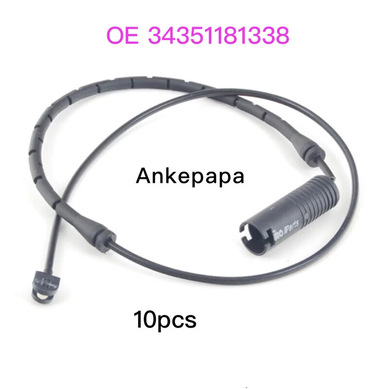 Total 10 pcs one pack OE 34351181338 brake pad wear Warning Contact sensor lines