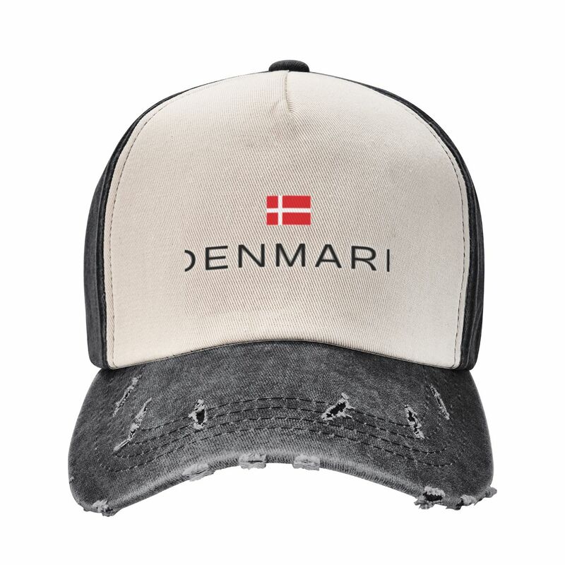 قبعة بيسبول Denmark Flag ، قبعة صلبة ، قبعات شاي أنيمي للرجال والنساء