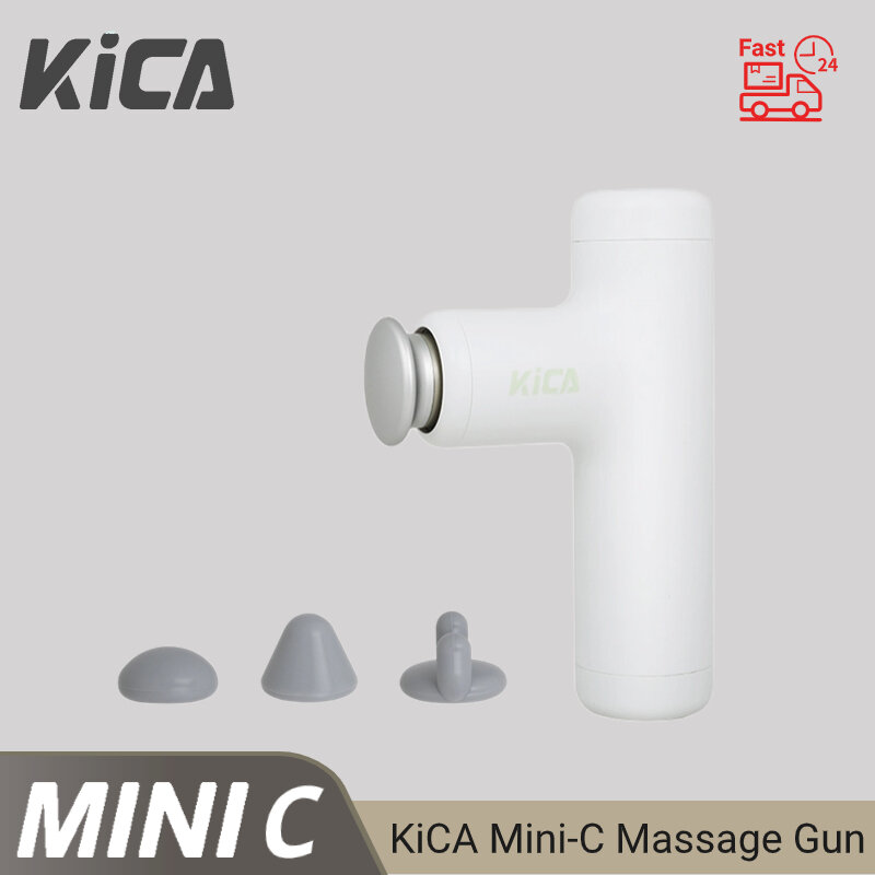 KICA بندقية تدليك صغيرة الذكية العضلات مدلك المحمولة اللفافة بندقية للرعاية الصحية اللياقة البدنية العضلات لتخفيف الآلام الجسم الاسترخاء