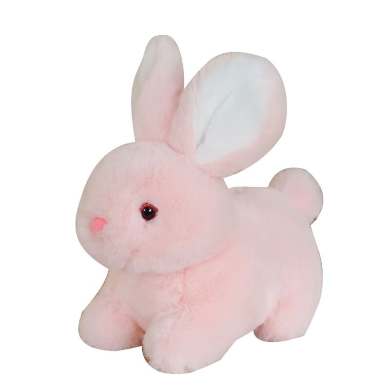 أفخم الرقم لعبة الأرنب محشوة النوم التفاعلية الأرنب قابل للغسل ل دمية للطفل الصديقات عيد ميلاد دروبشيبينغ