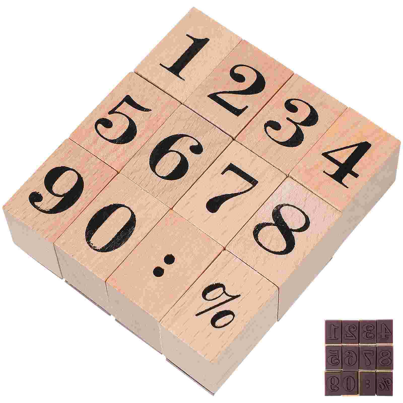 مجموعة طوابع مطاطية خشبية لمخطط تصنعه بنفسك ، ختم ديكور ، لوازم سكرابوكينغ ، 0 للطوابع