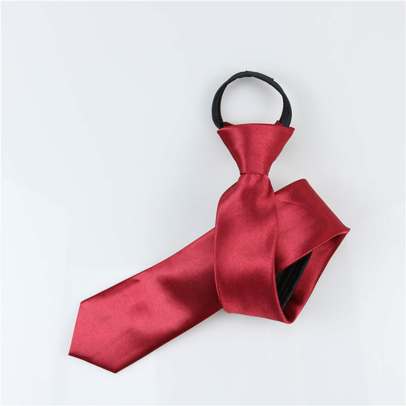 الحرير سستة ربطة العنق للرجال النساء التعادل للبنين بنات الدعاوى 5 سنتيمتر الصلبة الفتيات ضئيلة الرقبة tiie Gravatas المطاط قبل تعادل التعادل