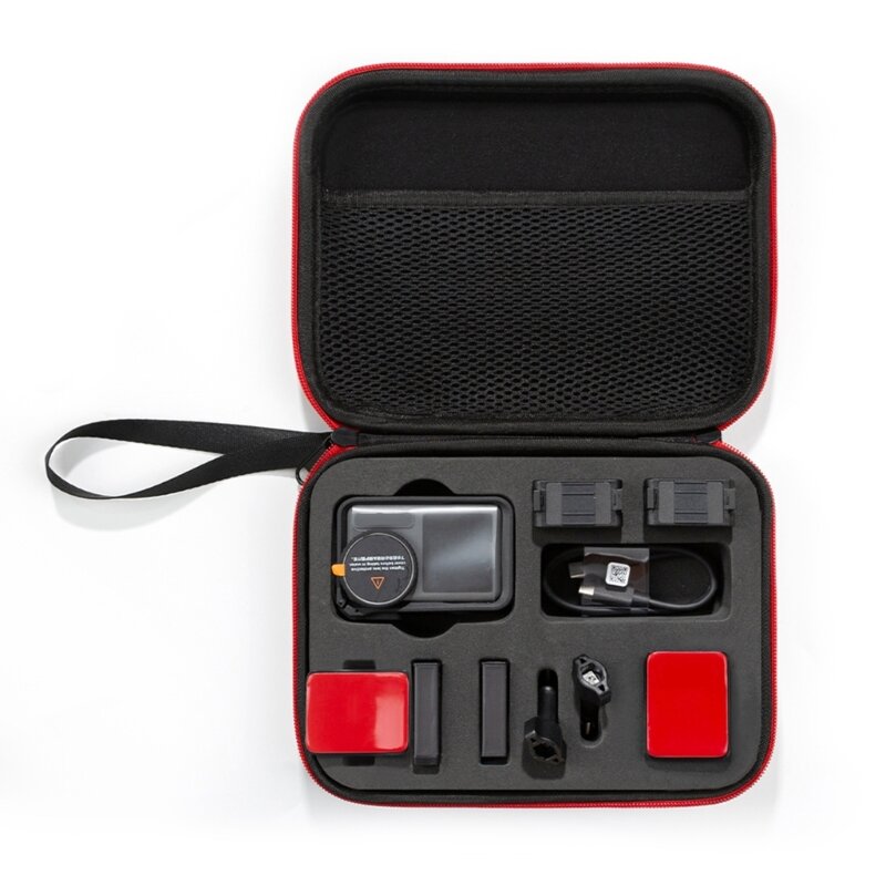 حقيبة حمل الكاميرا صندوق تخزين الحقيبة ملحقات مقاومة للماء للصدمات لكاميرا DJI Osmo Action 4