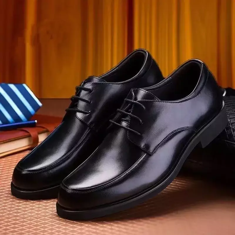 الرجال الأحذية الجلدية الإيطالية ، الأحذية الرسمية ، أنيقة ، عادية ، الأعمال ، الفاخرة ، الاجتماعية ، الأصلي ، الذكور