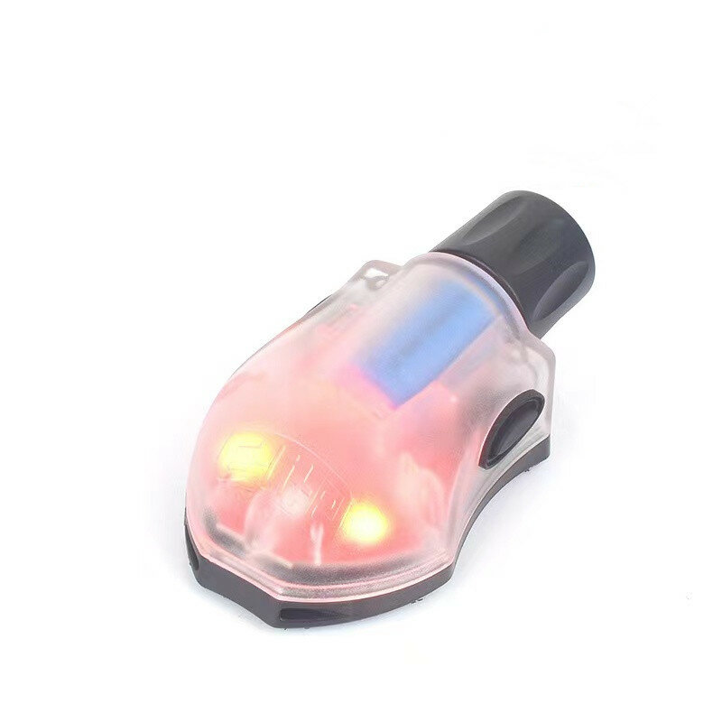خوذة تكتيكية مصباح إشارة الأشعة تحت الحمراء LED مصباح خوذة تكتيكية بقاء مصابيح مع الشريط السحري