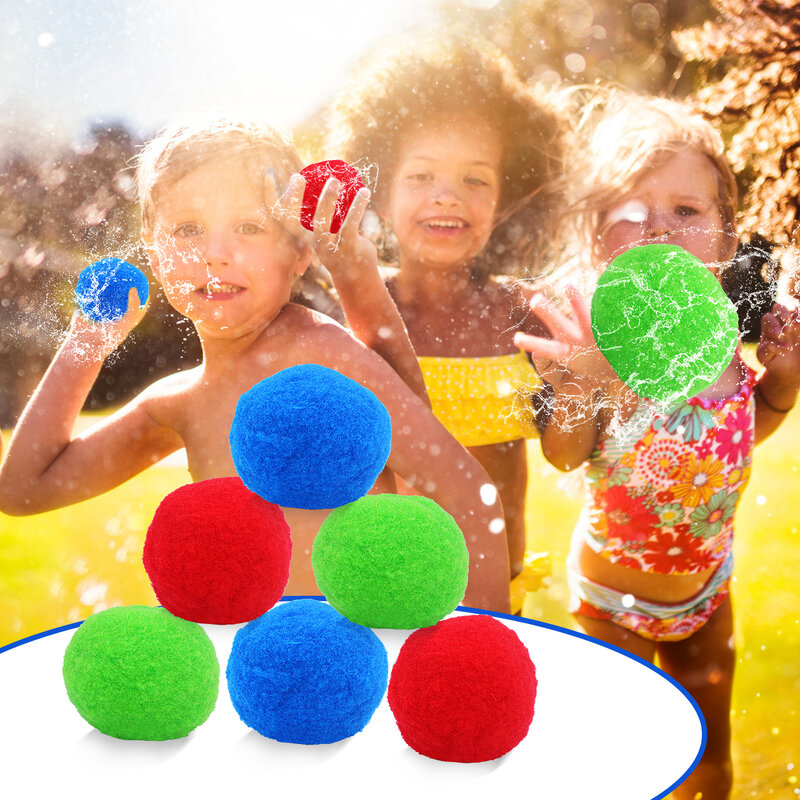 بالونات مياه خارجية للأطفال ، كرات قطنية ، ألعاب مائية ، حمام سباحة ، ترفيه على الشاطئ ، ألعاب للحفلات