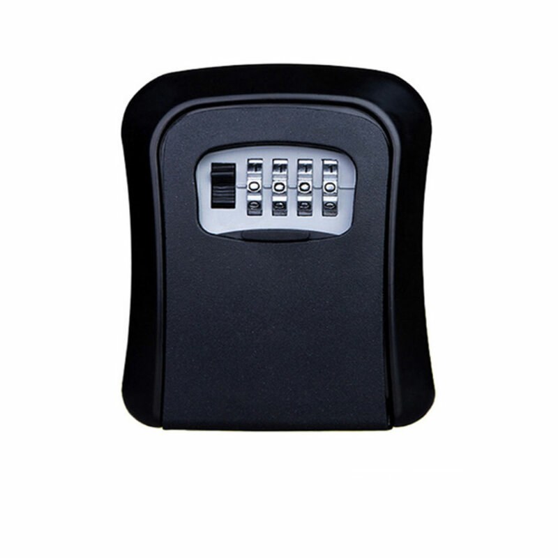 صندوق قفل مفتاح بلاستيك مثبت على الحائط ، تركيبة مانعة لتسرب الماء ، صندوق قفل للتخزين ، مناسب للاستخدام الداخلي والخارجي ، 2023