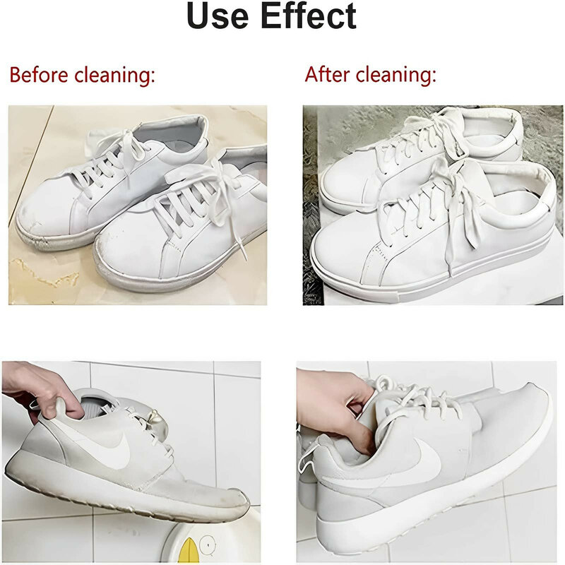 30 مللي أحذية بيضاء نظافة التطهير العطرية للأحذية فرشاة الأحذية أنواع متعددة من الأحذية تنظيف مع صنع أداة تنظيف الشريط