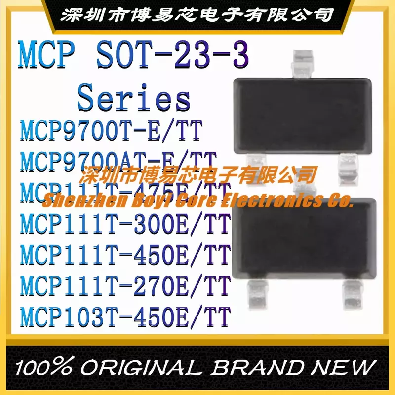 MCP9700T-E/TT MCP9700AT-E MCP111T-475E MCP111T-300E MCP111T-450E جديد الأصلي أصيلة IC رقاقة SOT-23