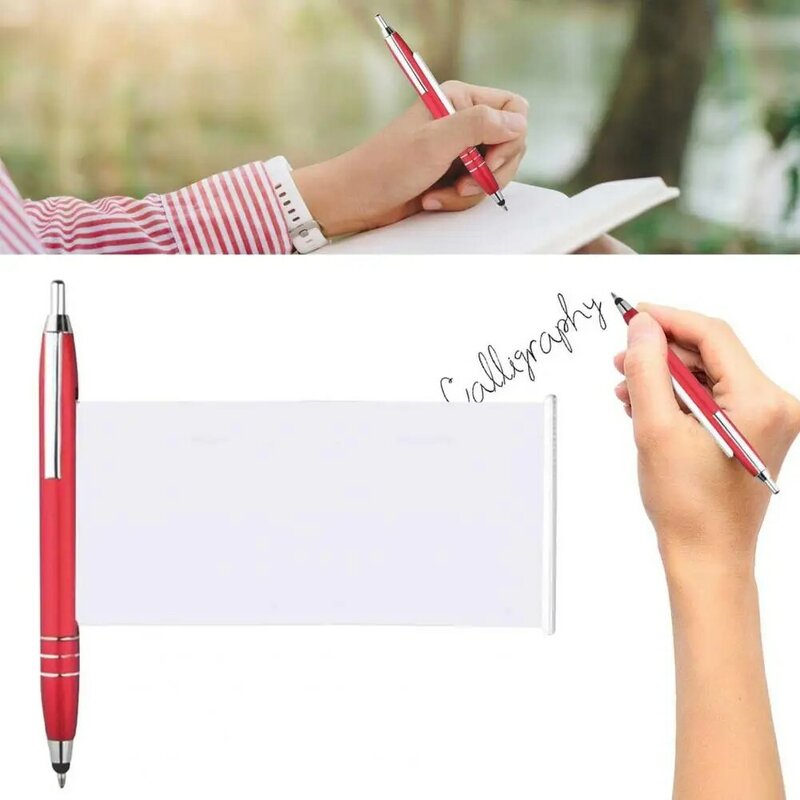 قلم حبر جاف معدني قابل للسحب ، قلم قابل للسحب ، قلم ورقي للغش ، مشبك كتابة سلس ، أقلام تثبيت ، أدوات مكتبية