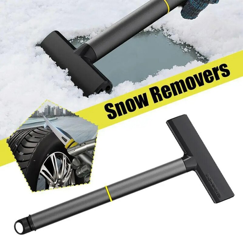 مجرفة ثلج متعددة الوظائف للسيارة ، سبيكة ، زجاج نافذة قابل للإزالة ، أدوات إزالة الجليد وتنظيف الثلج للسيارات ، 1 السويدي