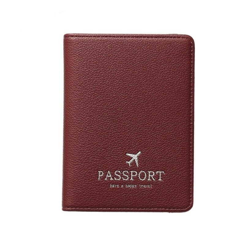 محفظة منظم لبطاقة الائتمان البنكية وحامل جواز السفر ومحفظة جيب متعددة الفتحات للرجال والنساء ومحفظة محمولة