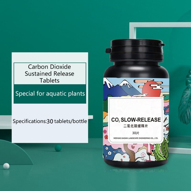 أقراص ثاني أكسيد الكربون 100 قرص ثاني أكسيد الكربون لأقراص زراعة نباتات الزينة