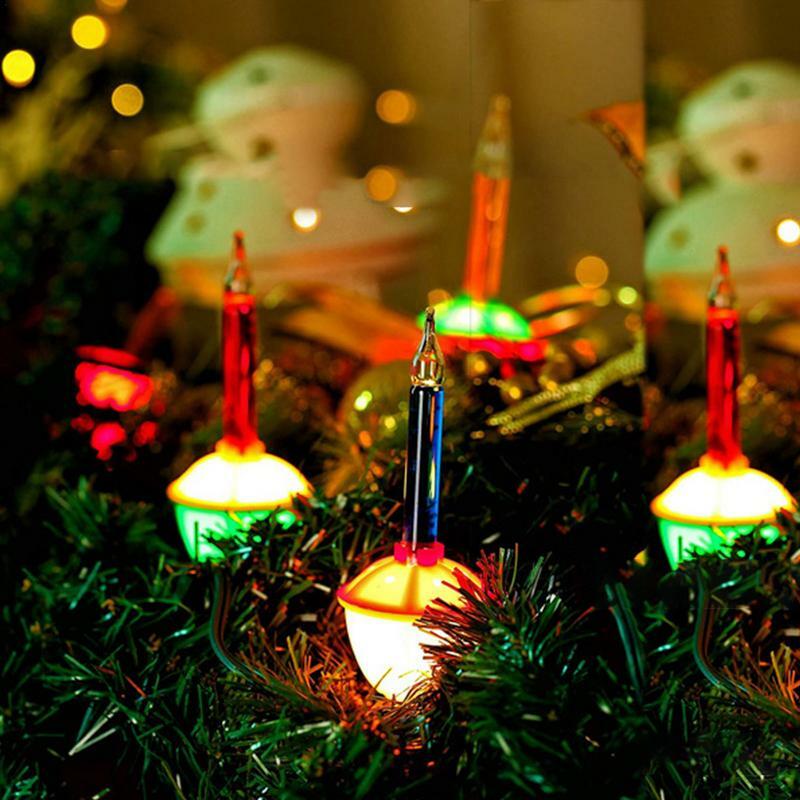 أضواء فقاعات السوائل السائلة متعددة الألوان ، أضواء عيد الميلاد المحمولة لالشرفات