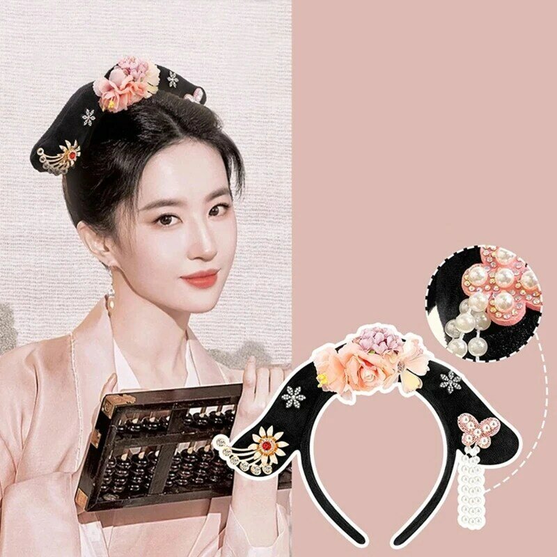 عقال الصينية القديمة المحكمة الشعر هوب النمط الصيني القديم عقال الصينية فتاة إكسسوارات الشعر التقليدية