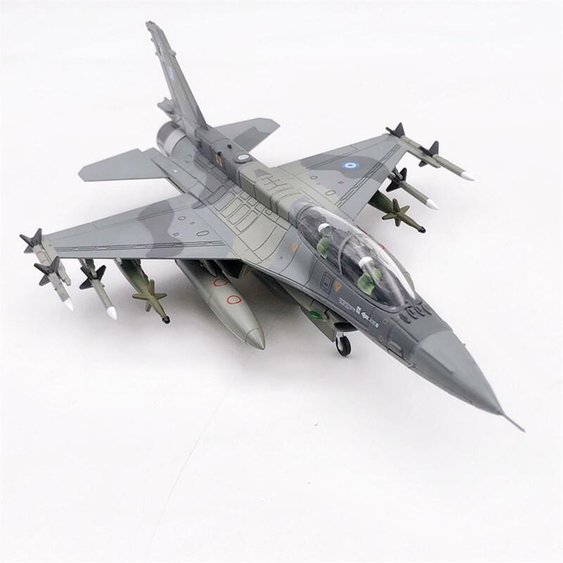 نموذج طائرة الرجعية للمقهى رف الكتب بار ، F16 دييكاست مقاتلة ، 1:72