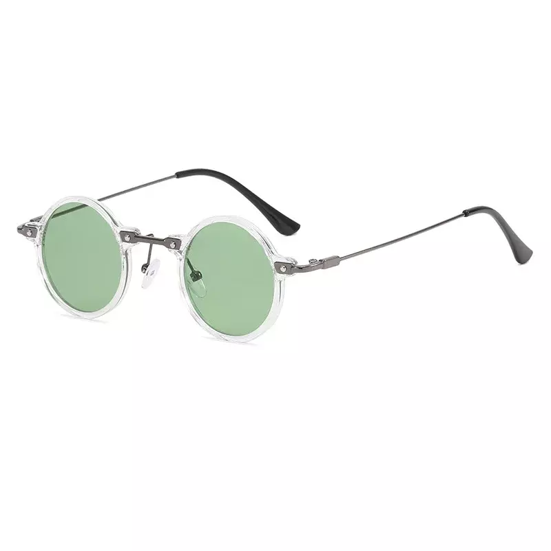 نظارات أنيمي نانامي كينتوكوسبلاي للكبار ، نظارات خضراء ، نظارات شمسية معدنية ، إكسسوارات زي الهالوين ، هدايا الدعائم ، ملحقات الكبار