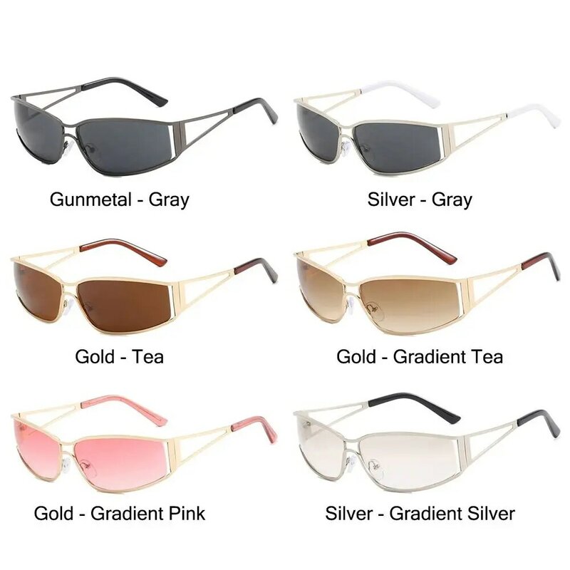 للجنسين نظارات فاسق الرياضية ، نظارات الرجعية ، ظلال UV400 ، القيادة ، ركوب ، UV400