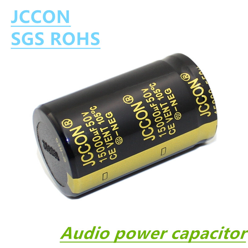 JCCON-Audio كهربائيا مكثف ، 50 فولت ، 6800 فائق التوهج ، 4700 فائق التوهج ، 10000 فائق التوهج ، 15000 فائق التوهج ، 22000 فائق التوهج ، HiFi مكبر للصوت ، عالية التردد ، منخفضة ESR ، 1 قطعة