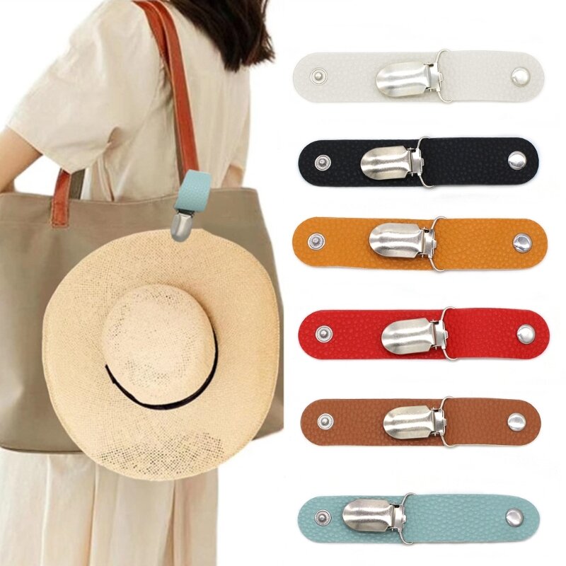 مشابك قبعة نسائية للسفر تربط الأمتعة أو حقيبة السفر أو المعاطف متعددة الوظائف
