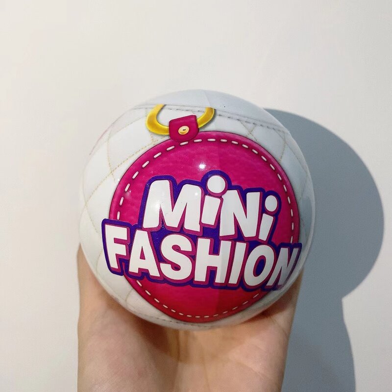 5 مفاجأة صغيرة موضة الماركات سلسلة الأميرة دمية Kawaii أنيمي الشكل لعبة مفاجأة الكرة للفتيات هدية عيد