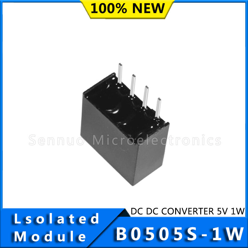 1PCS New original DC-DC Isolation Power Module B0505S-1W B0505S B0505 SIP-4 5V to 5V Isolated Module /DC /DC CONVERTER 5V 1W