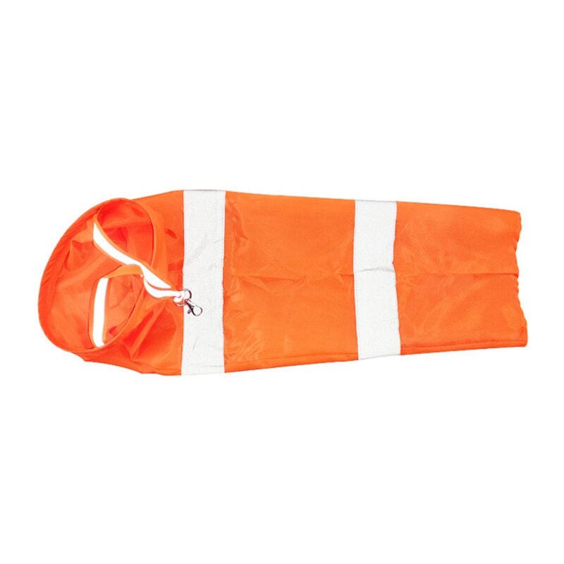 كيس رياح عاكسة برتقالي مقاوم للماء للمطار ، كيس رياح ، سهل الاستخدام ، 60 وصنع