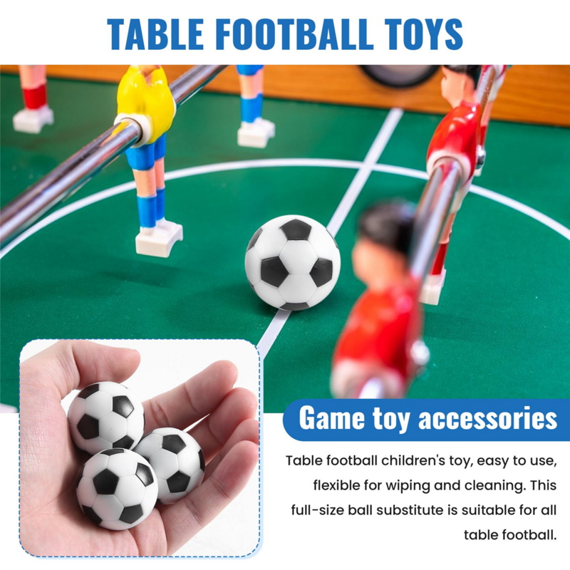 كرة طاولة من البلاستيك الصلب للأطفال ، لعبة مناظرة على طراز كرة القدم الصغيرة ، لعبة ، 6 من من البلاستيك الصلب