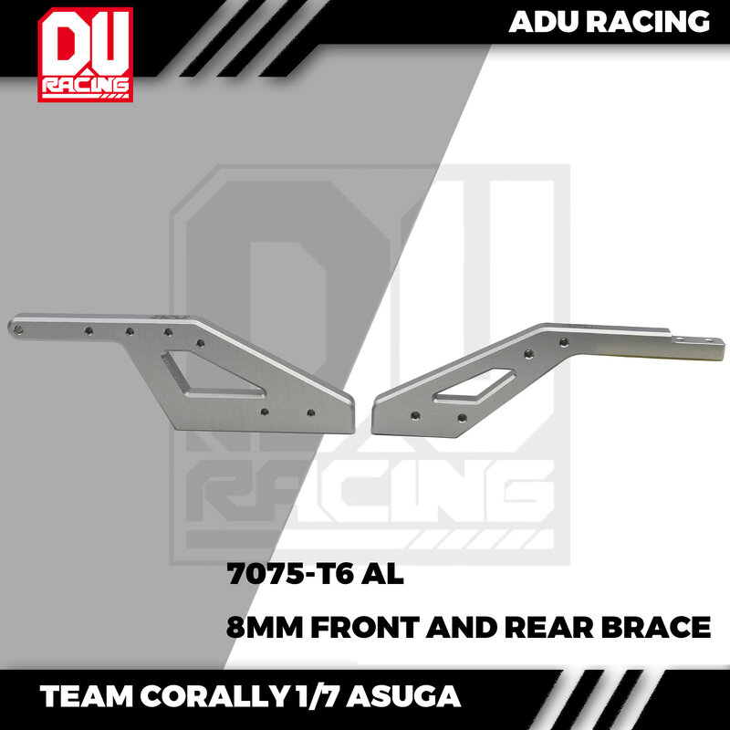 ADU Racing-AL CNC العلامة التجارية الأمامية والخلفية لفريق كورولا 1 ، 7 ASUGA BUGGY ، 7075-T6