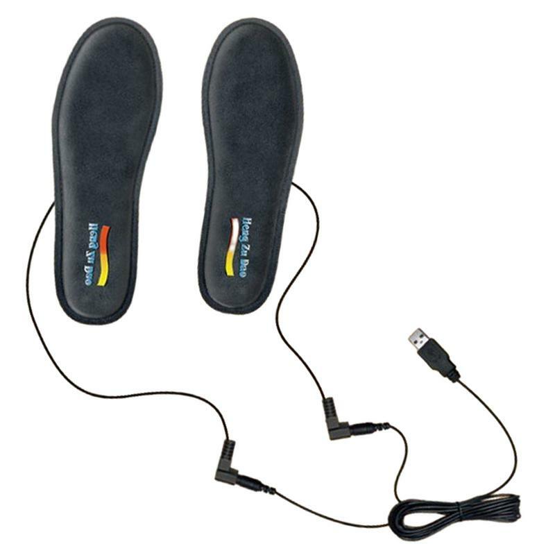 نعل حذاء ساخن USB لفصل الشتاء ، إدراج تدفئة القدم ، باطن داخلي مع زي موحد ، توزيع الحرارة ، الجري ، المشي