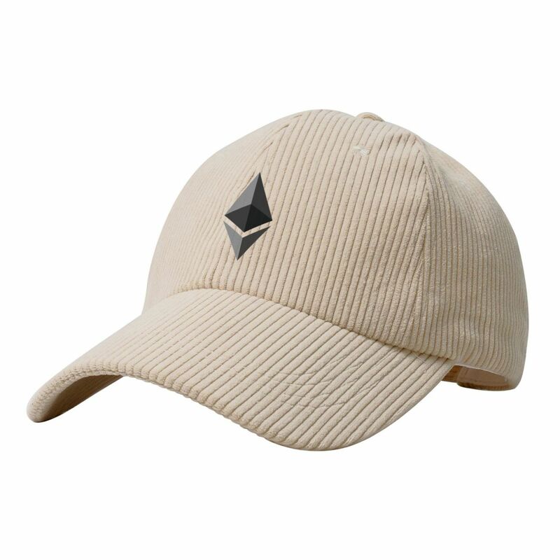 قبعة بيسبول مضلعة مع شعار الإيثيريوم ، ملابس جولف ، قبعة عيد ميلاد مضحكة ، قبعات صلبة للرجال والنساء
