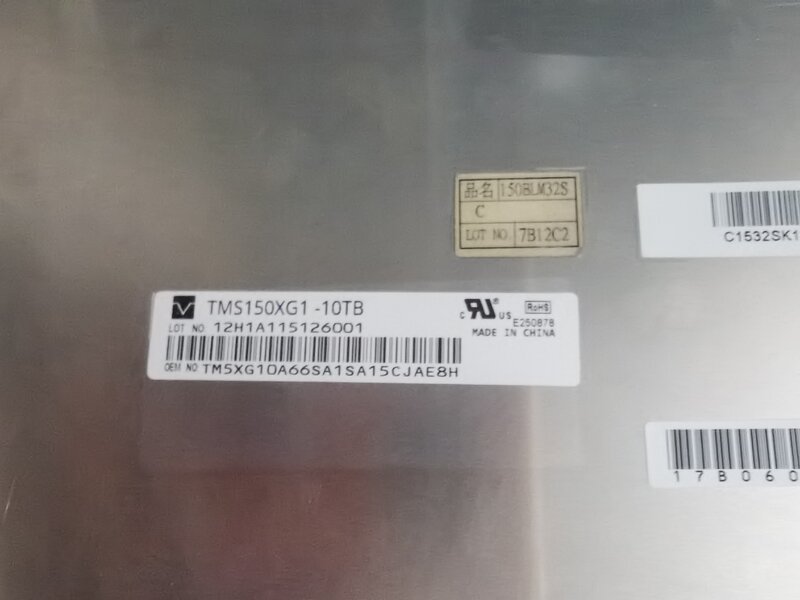TMS150XG1-10TB الأصلي 15 بوصة شاشة LCD في الأوراق المالية SVA150XG10TB TMS150XG1-04TB