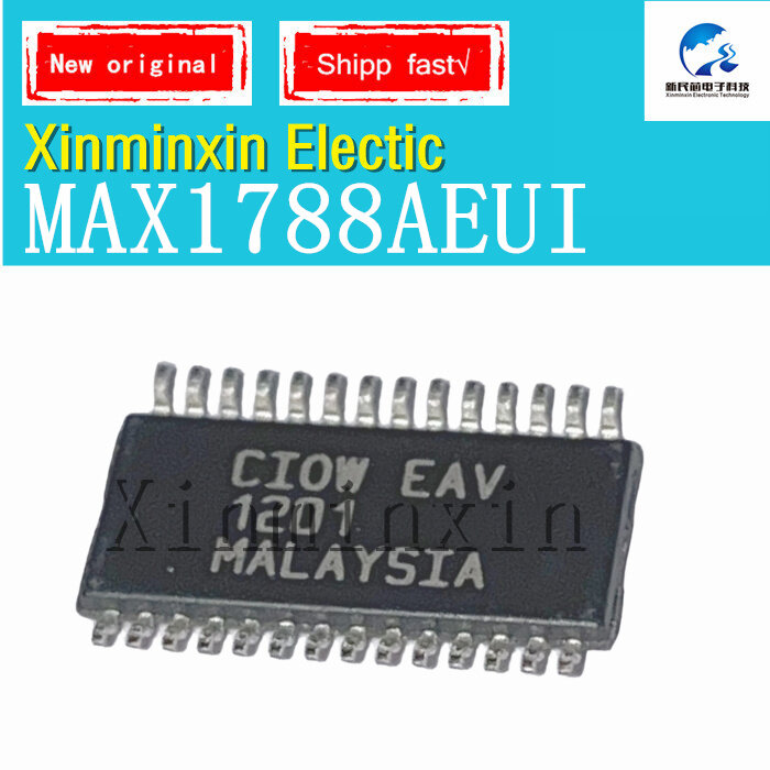 رقاقة SMD IC ، أصلية ، متوفرة بالمخزون ، MAX1788AEUI + T ، MAX1788 ، TSOP28 ، 1 قطعة