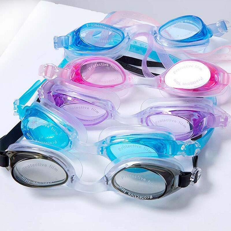 نظارات سباحة رياضية مائية قابلة للتعديل ، نظارات مضادة للضباب ، نظارات مقاومة للماء