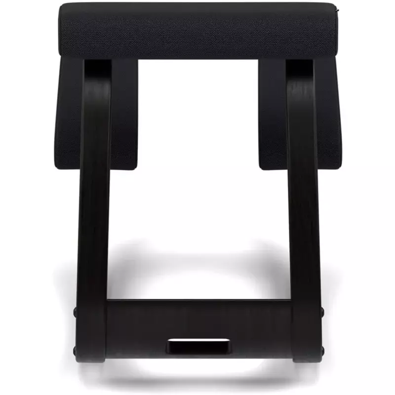 كرسي ركوع متغير ، أصلي صممه بيتر أوبسافا ، قماش أسود لإنعاش مع قاعدة رماد أسود ، شحن مجاني