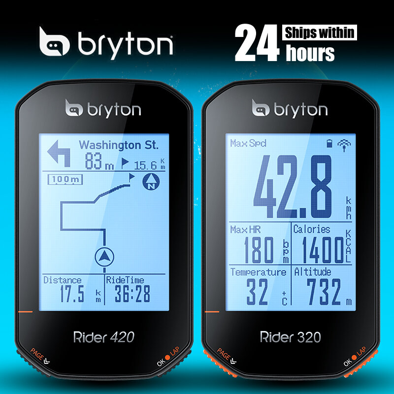 برايتون Rider420 420 420E Rider320 320 320E GPS دراجة كمبيوتر دراجة اليابانية الإيطالية الألمانية البرتغالية الإسبانية الدراجات عداد المسافات