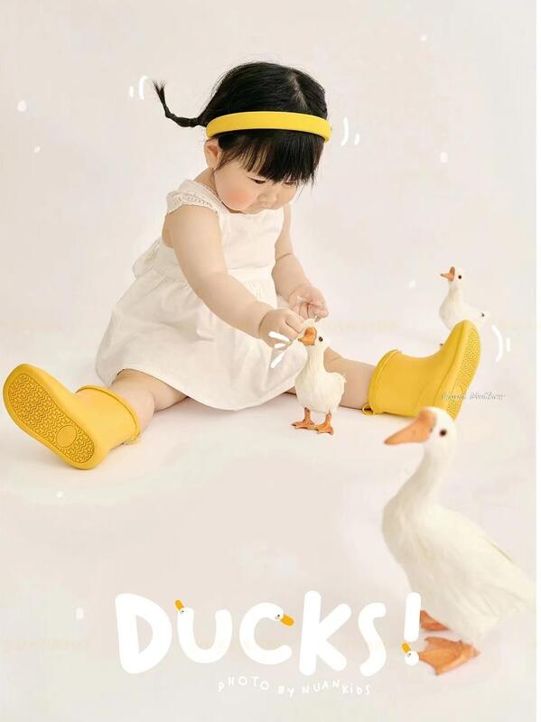 Children photography theme clothing newborn son photo props ducks