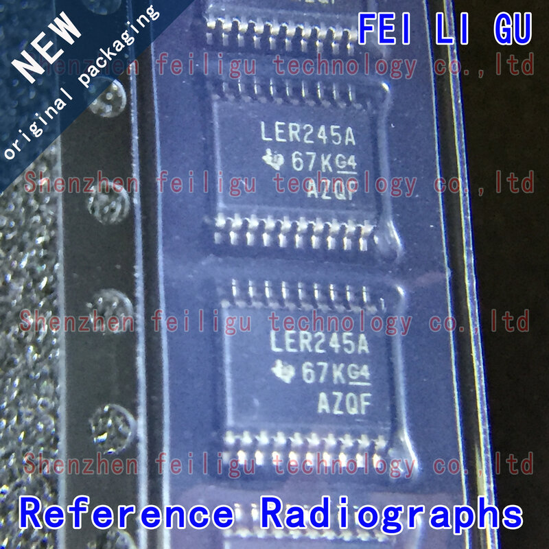 SN74LVCR2245APWR 74lvcr2245apw LER245A حزمة TSSOP20 جهاز إرسال واستقبال ، جديد أصلي ، 1-30