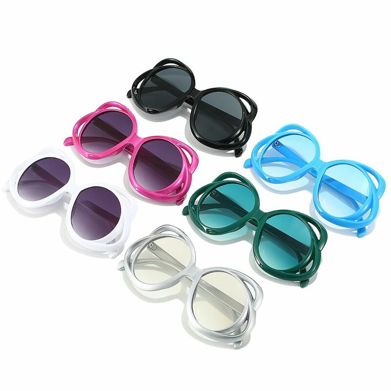 نظارات شمسية زهور للنساء ، نظارات ، نظارات ، نظارات ، ظلال UV400 ، نظارات دراجة نارية ، حفلة الهذيان ، موضة ممتعة