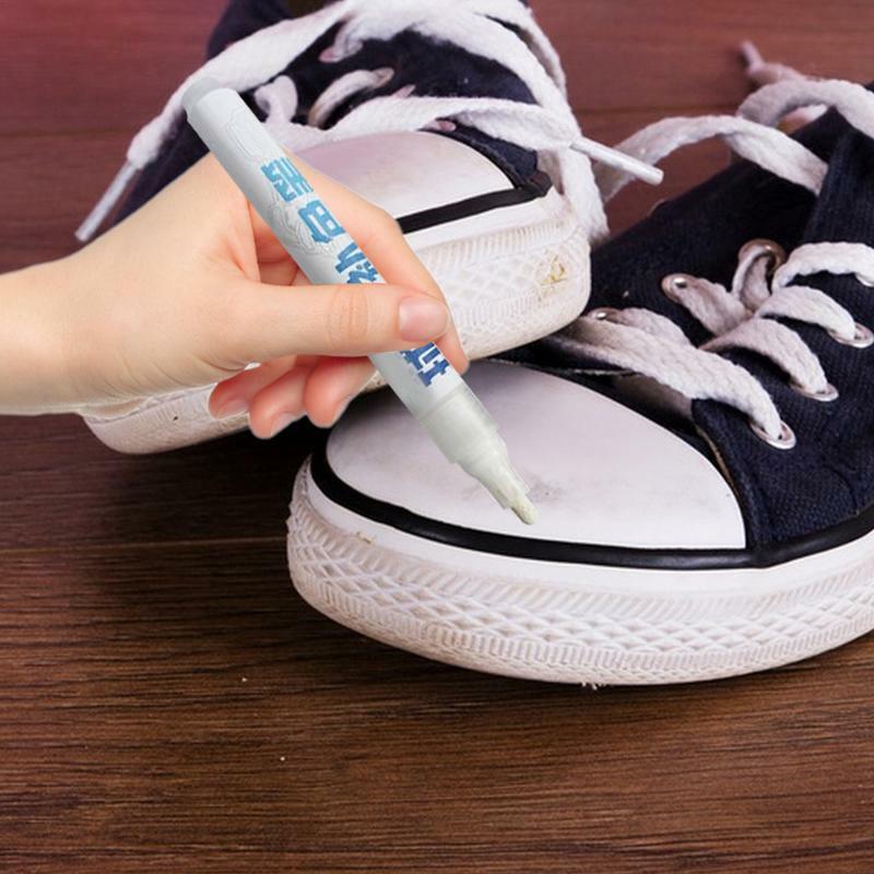 قلم مبيض الأحذية للأحذية الرياضية ، العناية بالأحذية الرياضية ، علامة جلد قماش