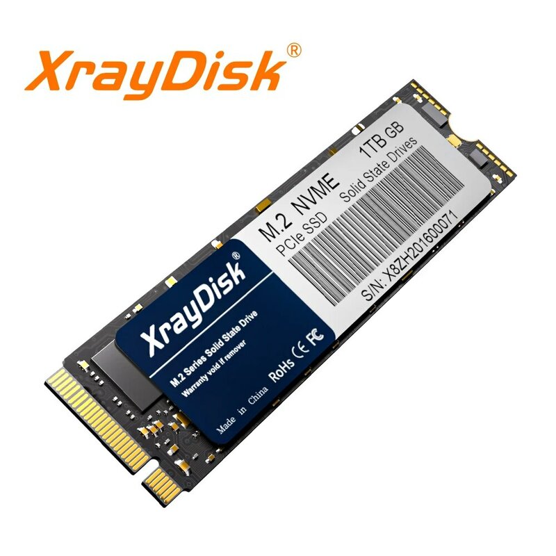XrayDisk .2 SSD PCIe NVME ، GB mgb ، GB 1 ، Gen3 * 4 ، محرك ذو حالة صلبة ، داخلي ، HDD للكمبيوتر المحمول