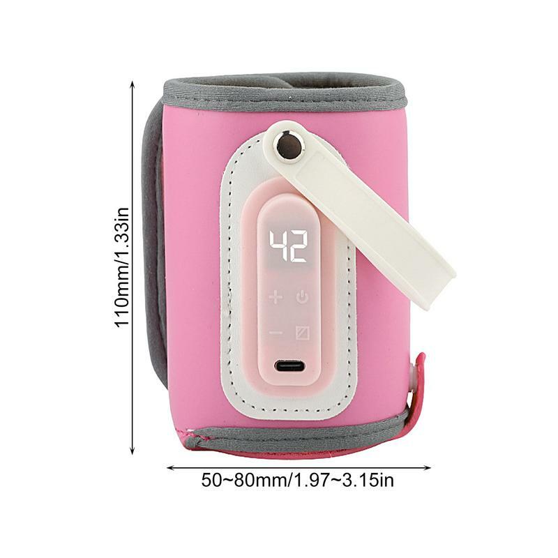 USB زجاجة حليب أكثر دفئا الأكمام ، حارس الحرارة ، غطاء العزل ، حقيبة التمريض
