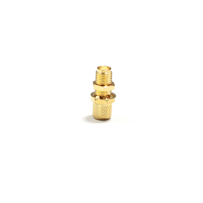 1 قطعة جديد SMA أنثى جاك مودم محول RF موصل تجعيد ل LMR300 مستقيم مطلية بالذهب بالجملة