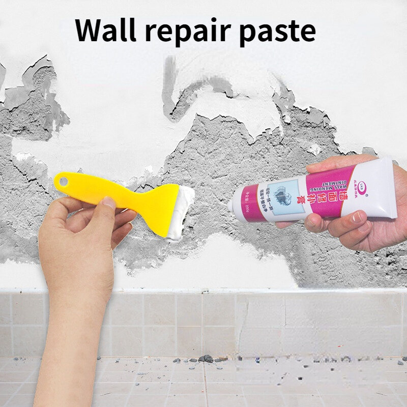 250 جرام الجدار إصلاح لصق الداخلية الجدار الكراك تقشير إصلاح المعجون غطاء الكتابة على الجدران تجديد جدار المنزلية المعجون إصلاح لصق